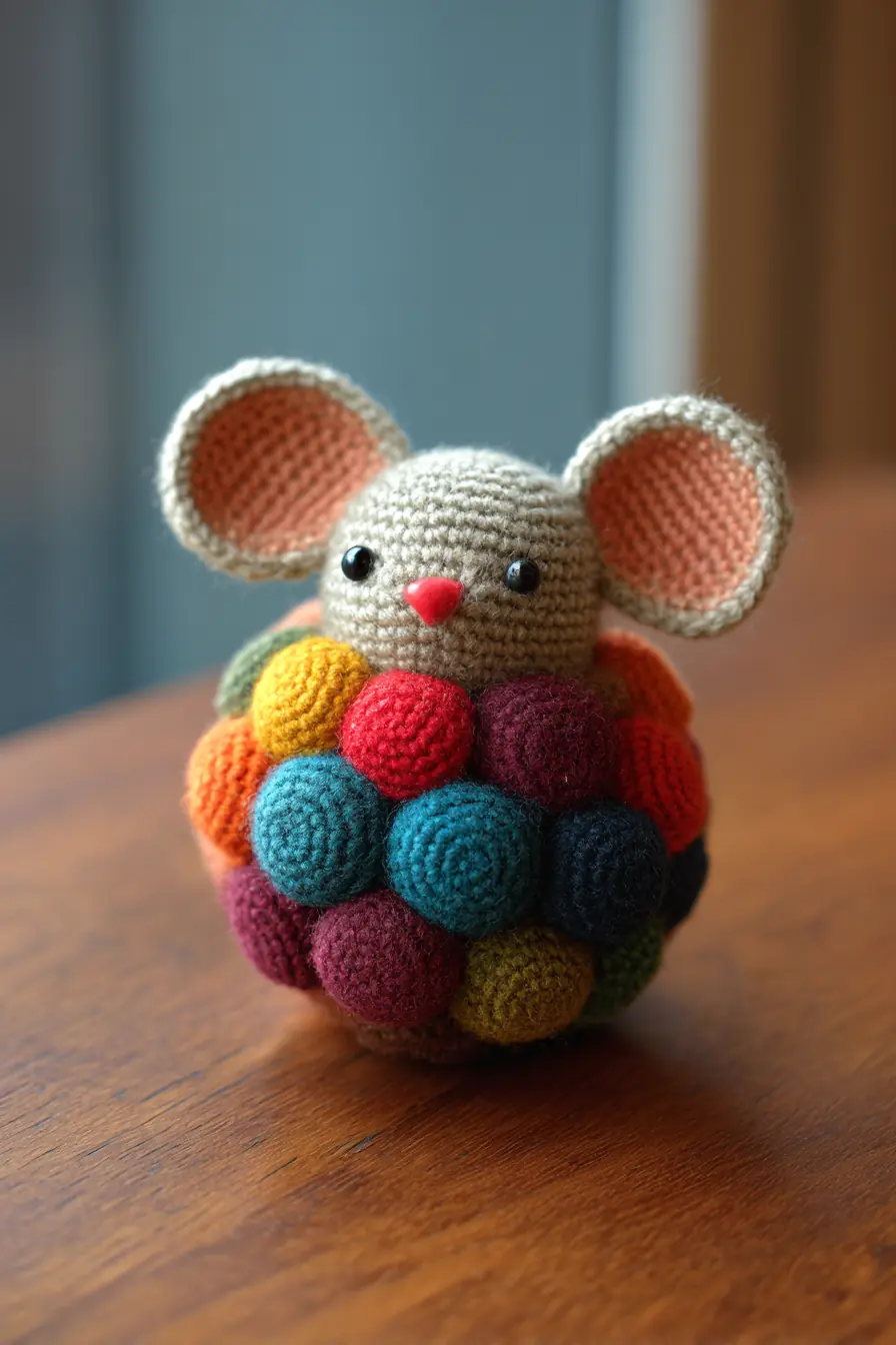 Pom‑Pom Bubble Mouse Amigurumi — Crochet Pattern Essentials