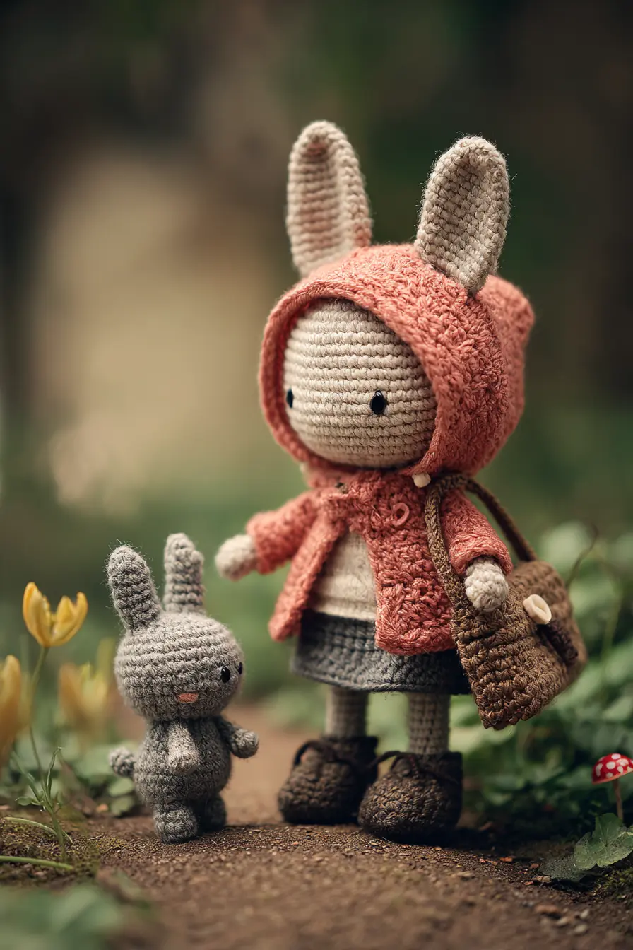 Hooded Bunny Amigurumi Pattern — Materials, Size and Safety Tips