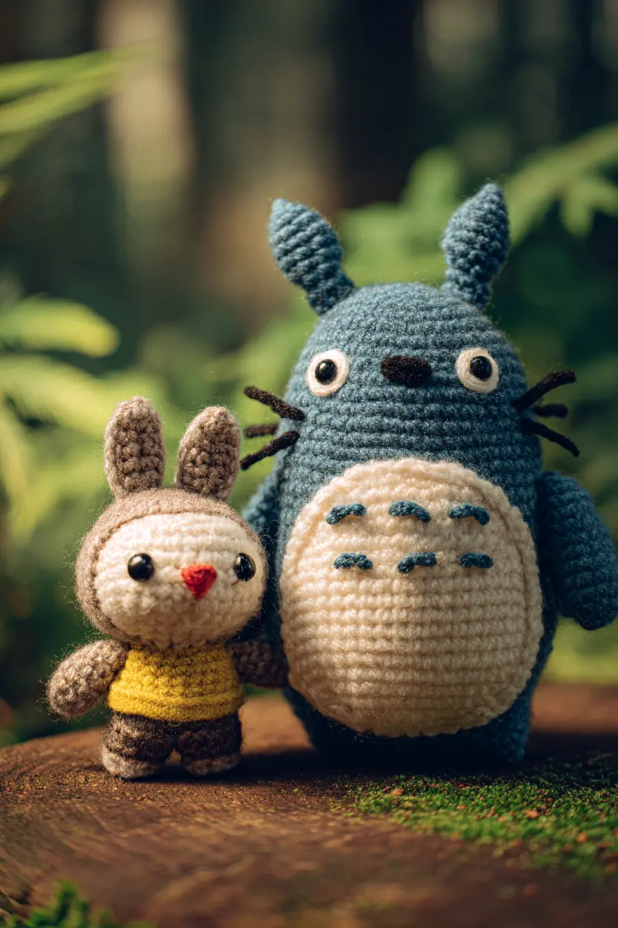 Forest Friend Amigurumi — Worsted Yarn Pattern, Safety & Size Guide