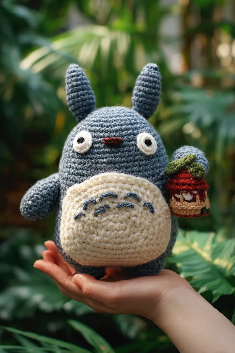 Totoro-Style Amigurumi Crochet — Materials, Stitches & Safety Tips