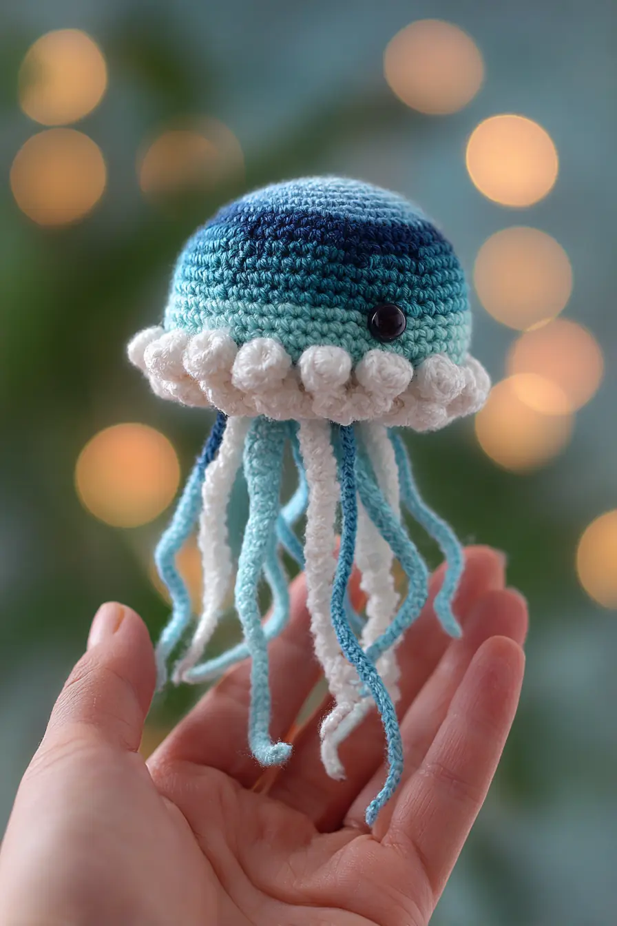 Gradient Jellyfish Amigurumi: Small Crochet Jellyfish Pattern & Tips