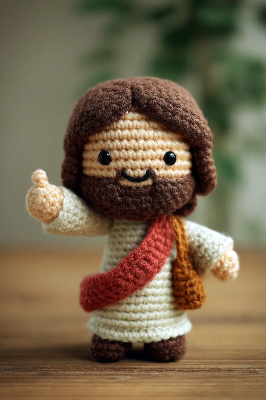 Crochet Bearded Amigurumi Doll — Materials, Stitches & Safety Tips
