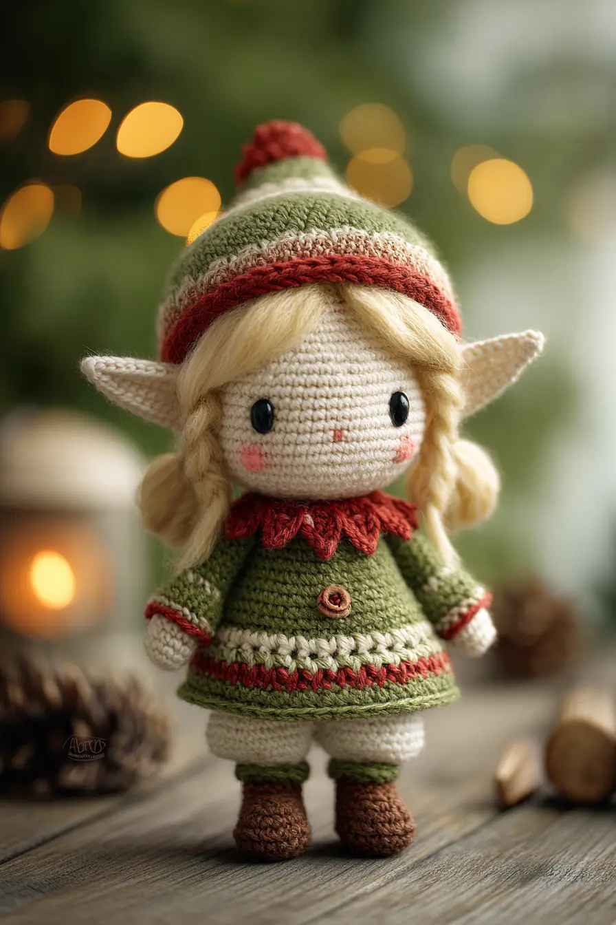 Crochet Elf Amigurumi Pattern — Materials, Stitches, Size & Safety Tips
