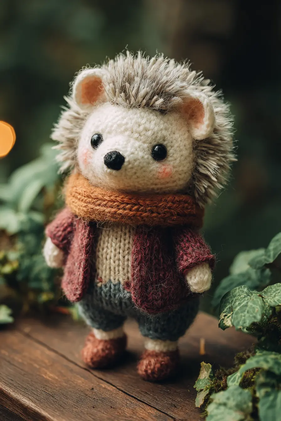 Crochet Amigurumi Hedgehog Doll — Materials, Stitches, Safety & Size Tips