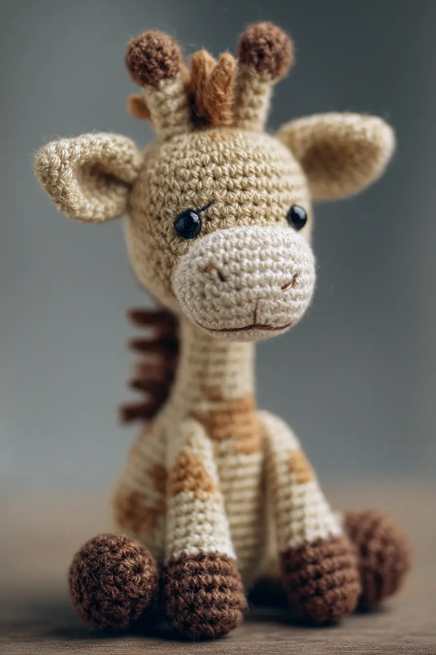 Crochet Amigurumi Giraffe — DK Yarn Pattern with Safety & Finishing Tips