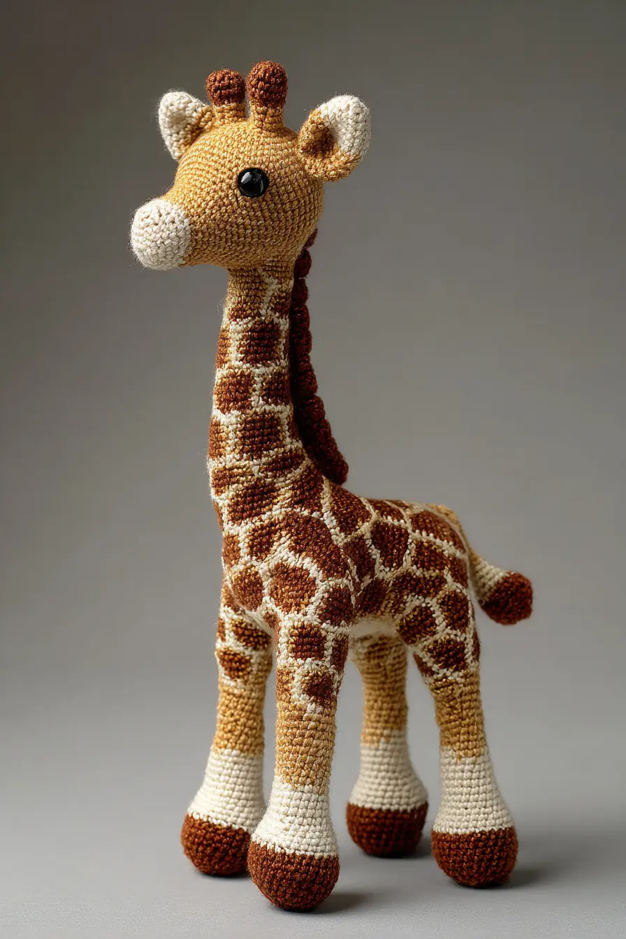 Crochet Amigurumi Giraffe — Pattern, Materials & Size Guide