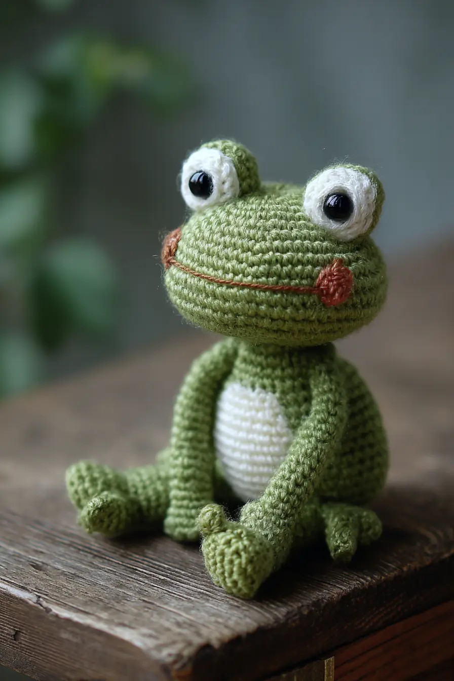Crochet Amigurumi Frog — Small Green Frog Toy Pattern (Materials & Tips)