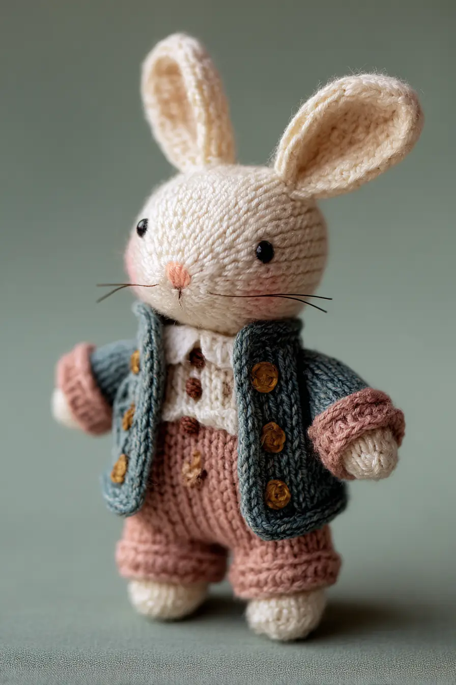 Crochet Amigurumi Bunny Doll — Soft Toy Pattern & Materials Guide