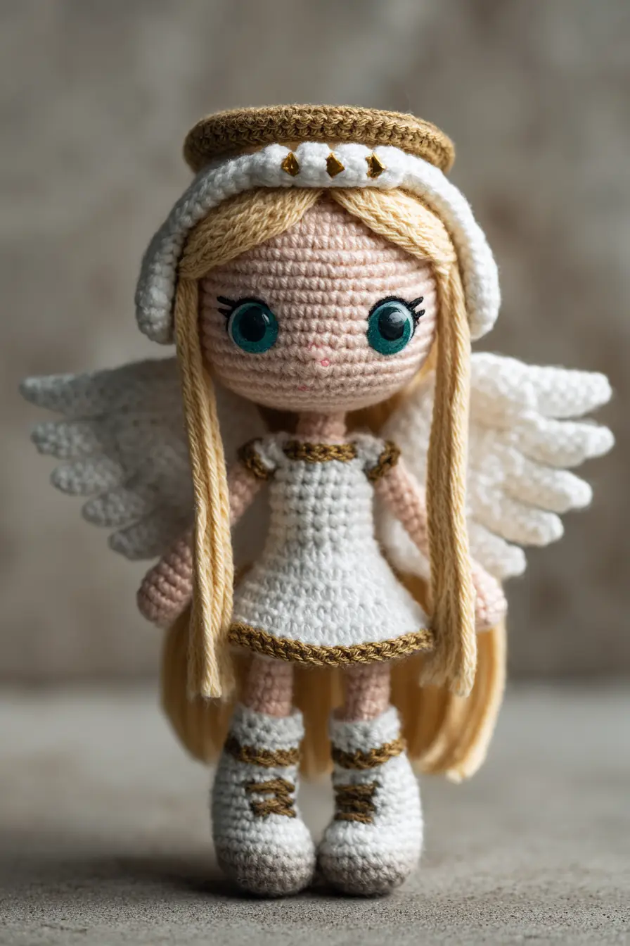 Crochet Angel Amigurumi Doll Pattern — Halo, Wings & Helpful Tips