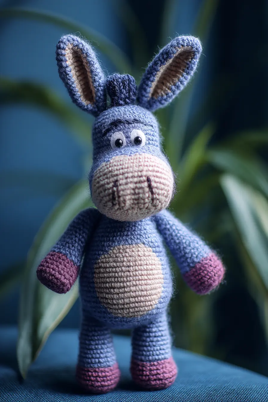 Crochet Donkey Amigurumi Pattern — Soft Toy, Beginner-Friendly
