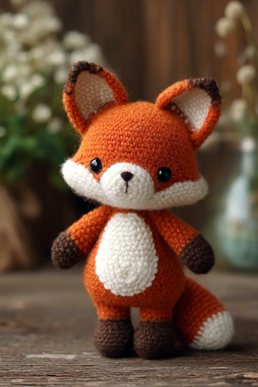 Crochet Fox Amigurumi Pattern — Small Cute Fox Toy (Beginner-Friendly)