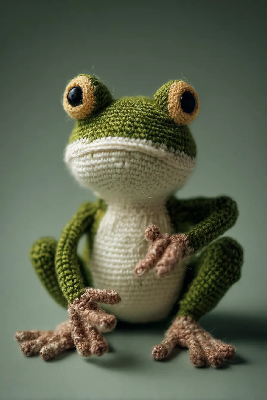 Crochet Frog Amigurumi Pattern — Small Green Frog Plush (Materials & Tips)