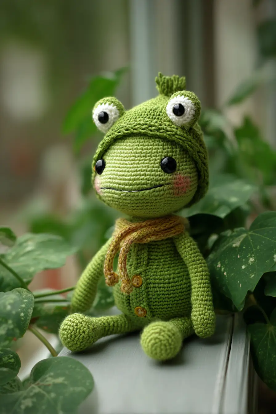 Crochet Frog Amigurumi Doll – Cute Green Frog Pattern & Tips
