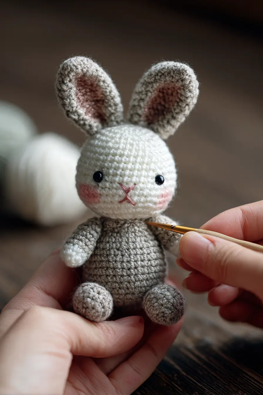 Crochet Bunny Amigurumi Pattern — Materials, Stitches, Safety & Tips