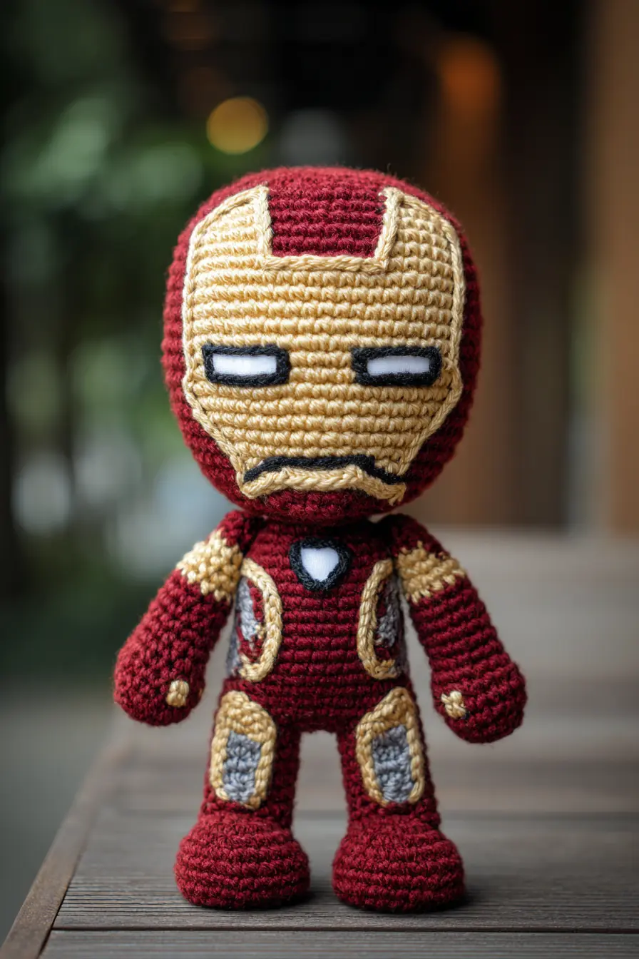 Iron Man Amigurumi Crochet Doll — Pattern, Materials & Helpful Tips