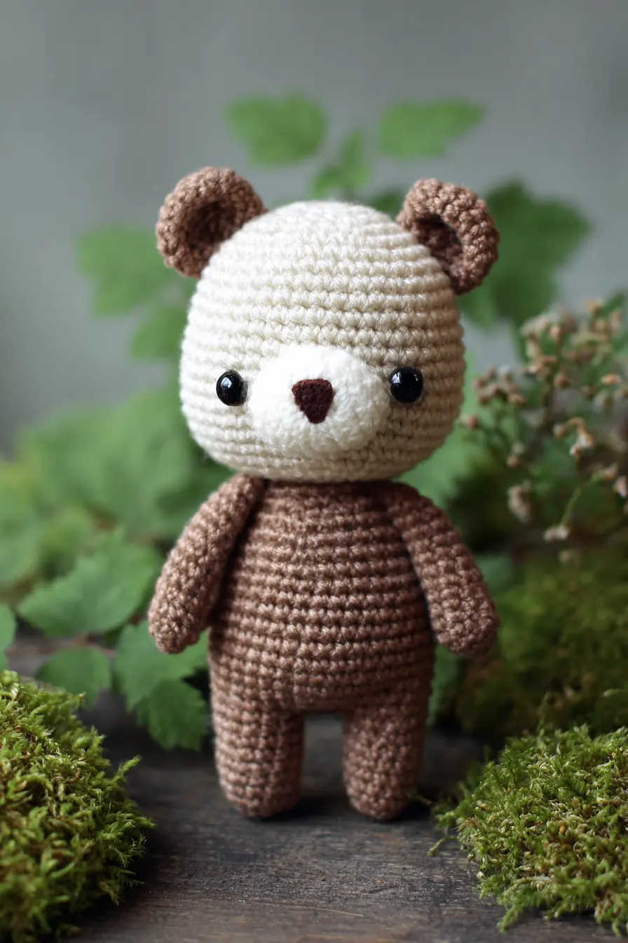 Cute Amigurumi Bear Pattern — Materials, Stitches, Safety & Size Guide