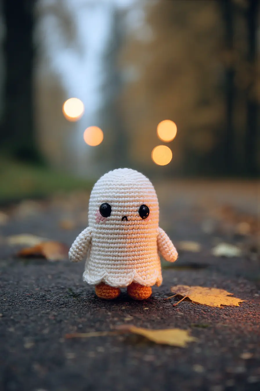 Cute Amigurumi Ghost Crochet Pattern — Small Ghost Plush Tutorial