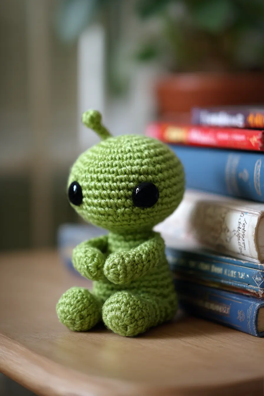 Cute Green Alien Amigurumi — Materials, Stitches & Safety Tips