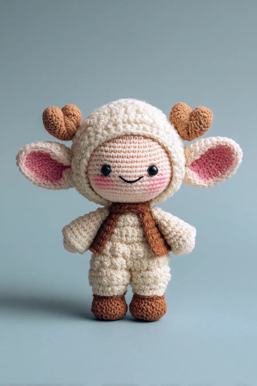Cute Crochet Lamb Amigurumi — Soft Sheep Doll Pattern & Tips