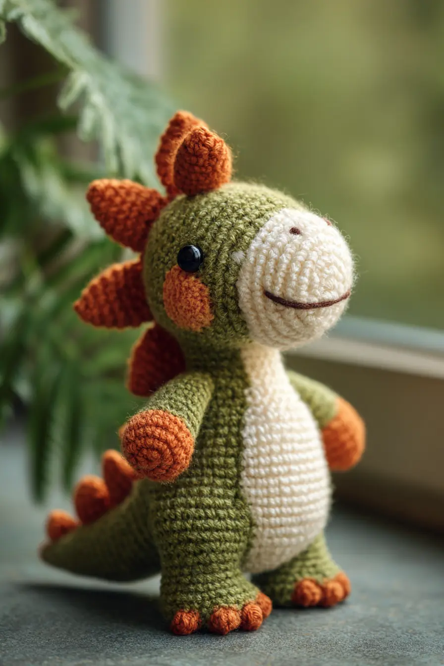 Cute Crochet Amigurumi Dinosaur — Easy Dino Pattern & Materials Guide