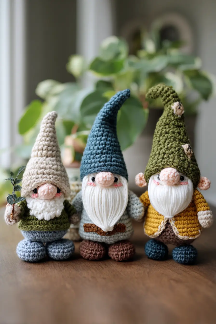 Cute Crochet Gnome Amigurumi — Materials, Stitches & Safety Tips