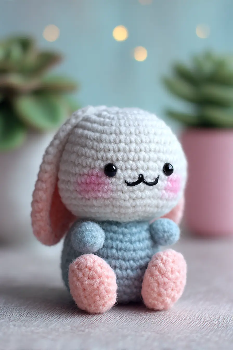 Cute Crochet Bunny Amigurumi — Pattern, Materials & Safety Tips