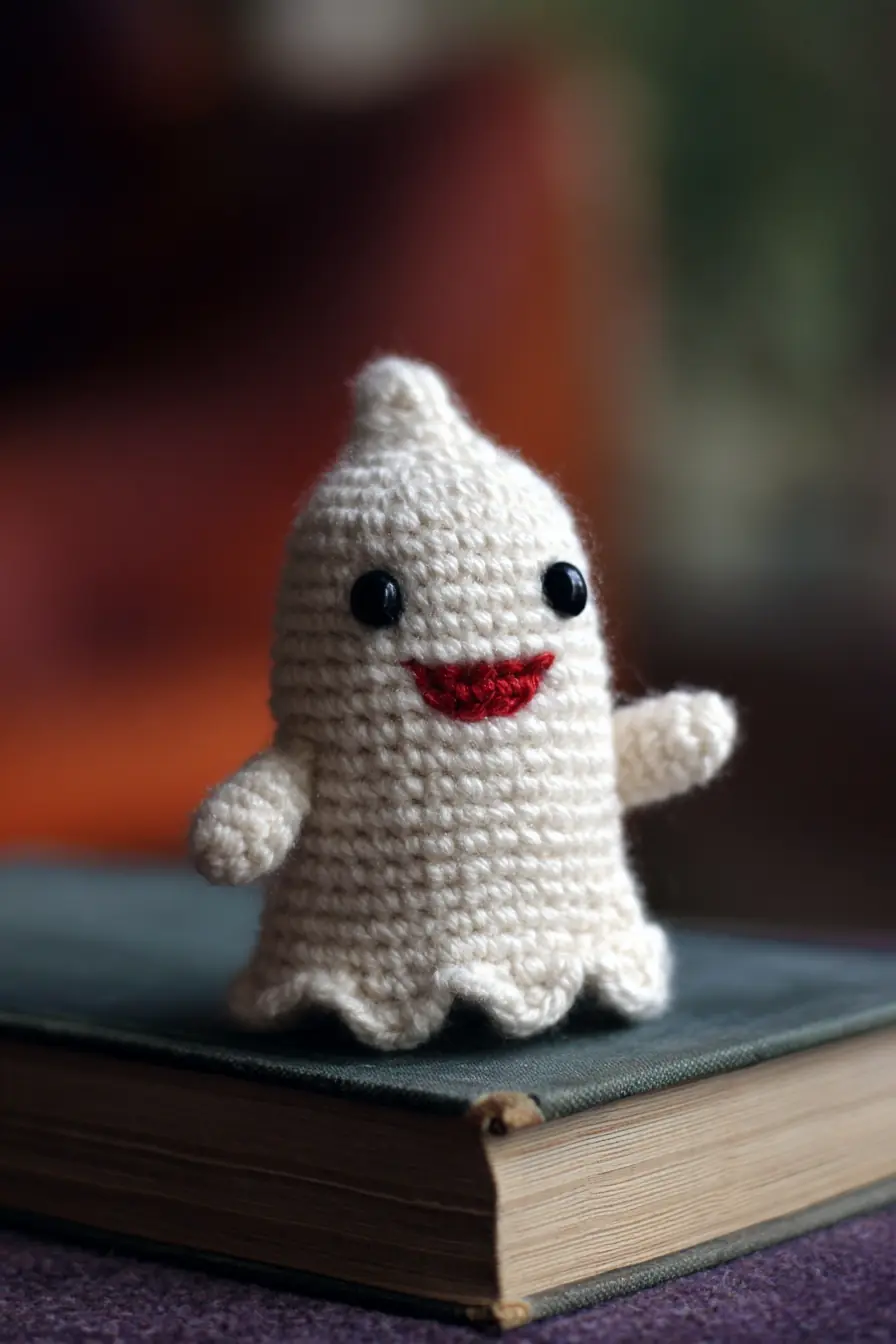 Sweet Ghost Amigurumi Crochet Pattern — Materials, Size & Safety Tips