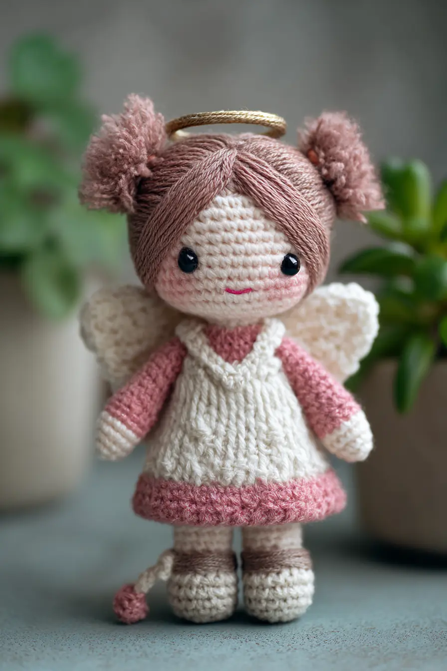 Sweet Angel Amigurumi Crochet Doll — Materials, Stitches & Safety Tips